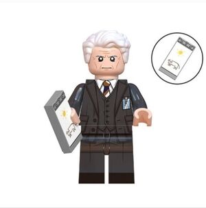 Stranger things Brenner mini figure custom block